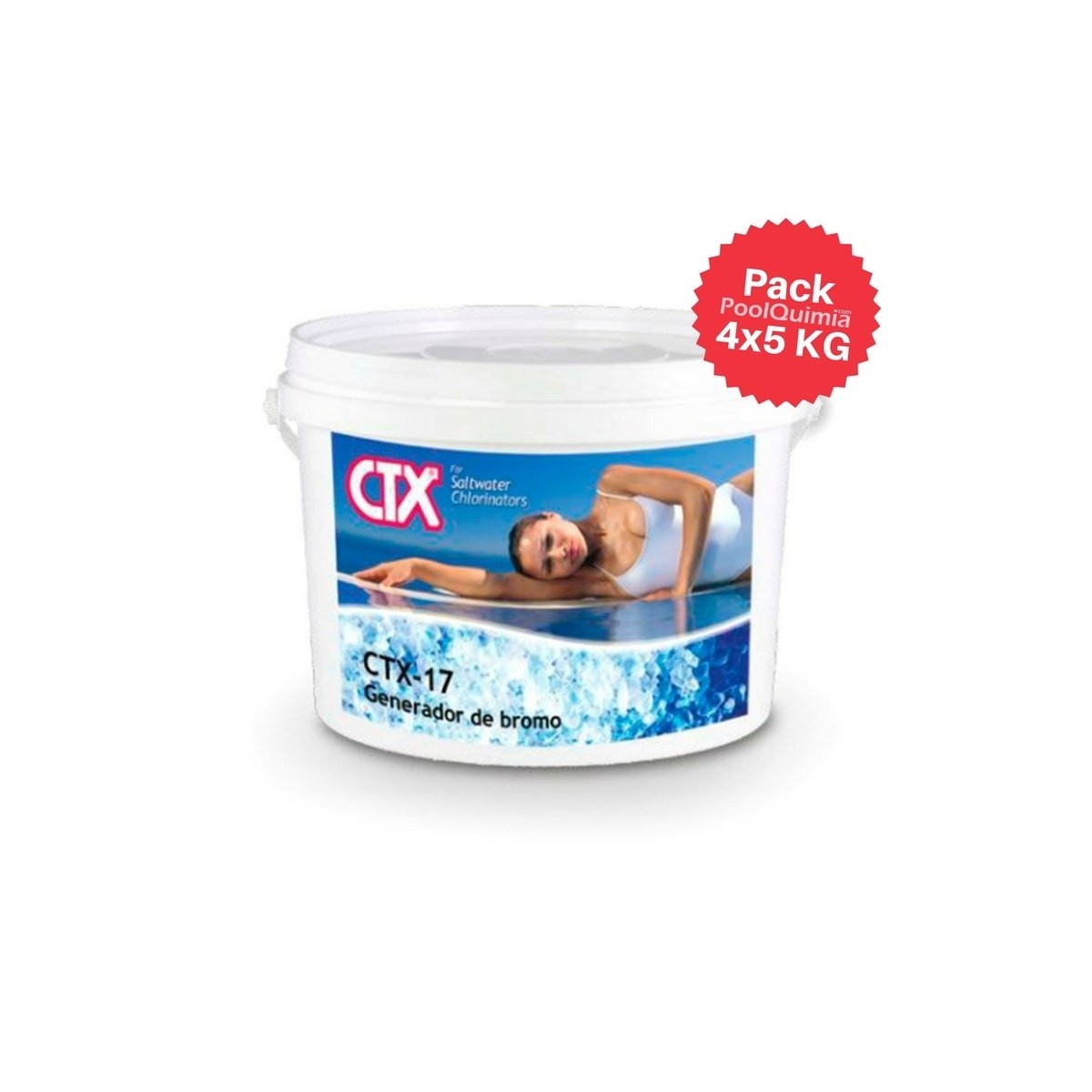 Generador de bromo para piscina CTX-17